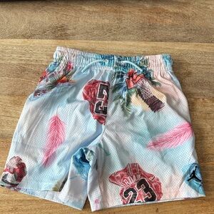 Youth Jordan Colorful Graphic Mesh Shorts